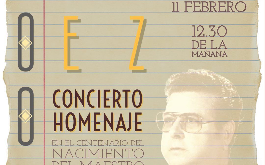 CONCIERTO HOMENAJE A ENRIQUE BÁEZ