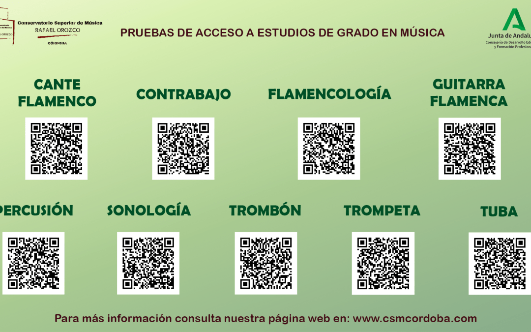 CITACIONES PRUEBAS DE ACCESO (CURSO 2024/25)
