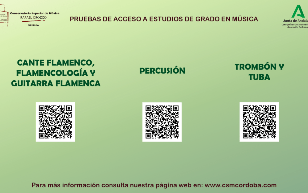 CITACIONES PRUEBAS DE ACCESO EXTRAORDINARIAS (CURSO 2024/25)