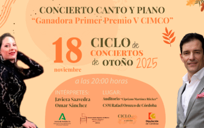 Concierto Canto y Piano – Javiera Saavedra y Omar Sánchez – Ciclo de Otoño 2025